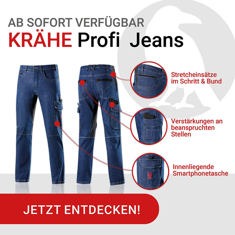 🆕 Du liebst Jeans und suchst eine Arbeitshose....