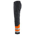 Blaklader High Vis Arbeitshose Mittelgrau/High Vis Orange C4