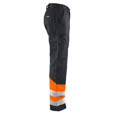 Blaklader High Vis Arbeitshose Mittelgrau/High Vis Orange C4